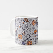  Halloween Skelet en Potions Patroon Koffiemok (Voorkant links)