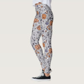 Halloween Skelet en Potions Patroon Leggings (Links)