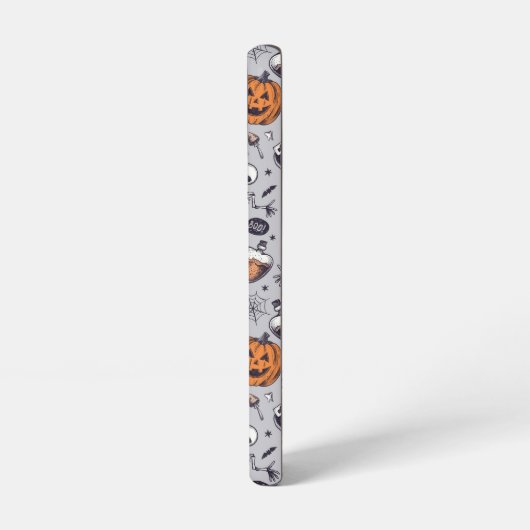  Halloween Skelet en Potions Patroon Samsung Galaxy Hoesje (Linkerkant)