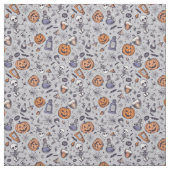 Halloween Skelet en Potions Patroon Stof (Swatch)