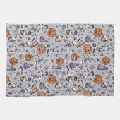 Halloween Skelet en Potions Patroon Theedoek (Horizontaal)