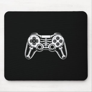 Halloween Skelet Gamer Grappige Video Gaming Geek Muismat
