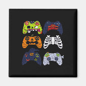 Halloween Skelet Gaming Controllers Zombie Mummy Magneet (Voorkant)