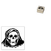 Halloween Skelet Ghoul Stamp Rubberstempel (Gestempeld)