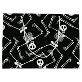 Halloween skelet grote cadeautas (Achterkant)