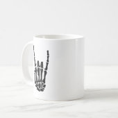 Halloween Skelet Hand 11oz Mok (Voorkant links)
