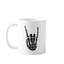 Halloween Skelet Hand 11oz Mok