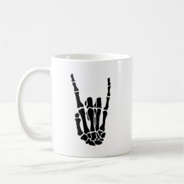 Halloween Skelet Hand 11oz Mok