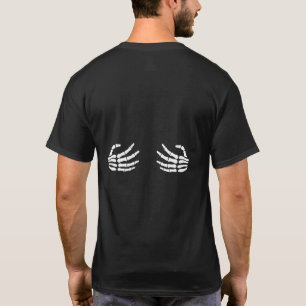 Halloween Skelet Handen T-Shirt Grappige Griezel