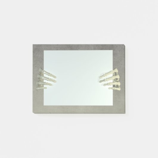 Halloween Skelet Hands Post it Notes (Voorkant)