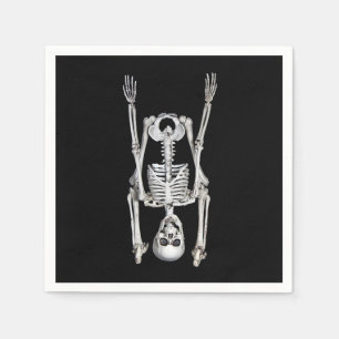 Halloween Skelet Hoofstand Servet