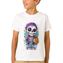 Halloween skelet illustratie