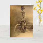  Halloween - Skelet in je kast, Kaart (Gele Bloem)