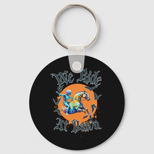 Halloween skelet kostuum sleutelhanger (Voorkant)