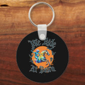Halloween skelet kostuum sleutelhanger (Voorkant)