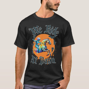 Halloween skelet kostuum t-shirt