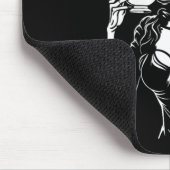 Halloween Skelet Lazy Skull Drink Koffiekosten Muismat (Hoek)