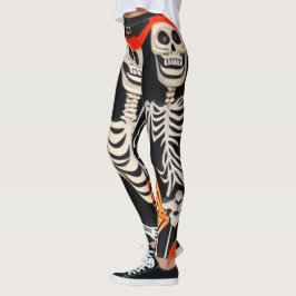 Halloween Skelet Leggings