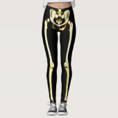 Halloween skelet leggings (Voorkant)