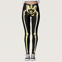Halloween skelet leggings