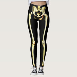 Halloween skelet leggings