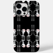 Halloween skelet met een zwaard Case-Mate iPhone case (Achterkant)