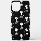 Halloween skelet met een zwaard Case-Mate iPhone case (Achterkant)