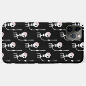 Halloween skelet met een zwaard Case-Mate iPhone case (Achterkant (horizontaal))
