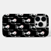 Halloween skelet met een zwaard Case-Mate iPhone case (Achterkant (horizontaal))