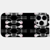 Halloween-skelet met zwaard Case-Mate iPhone case (Achterkant (horizontaal))