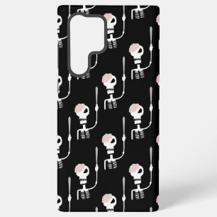 Halloween-skelet met zwaard samsung galaxy hoesje