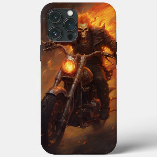 Halloween Skelet op Fiets Griezelen Case-Mate iPhone Case