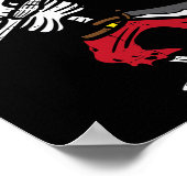 Halloween Skelet Pirate Dab Kostuum Jongen Kinder Poster (Hoek)