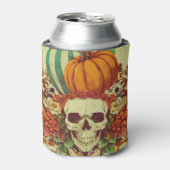 Halloween/skelet/pompoen/herfst Koeler (Blikje Voorkant)