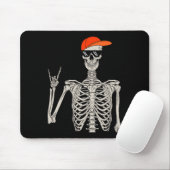  Halloween Skelet Rock On Hand Skelet M Muismat (Met muis)