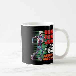 Halloween Skelet Runner Creepy Cardio Jogger Spo Koffiemok