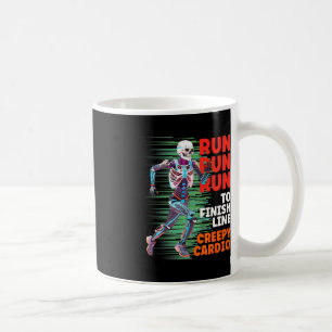 Halloween Skelet Runner Creepy Cardio Jogger Spo Koffiemok