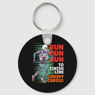 Halloween Skelet Runner Creepy Cardio Jogger Spo Sleutelhanger