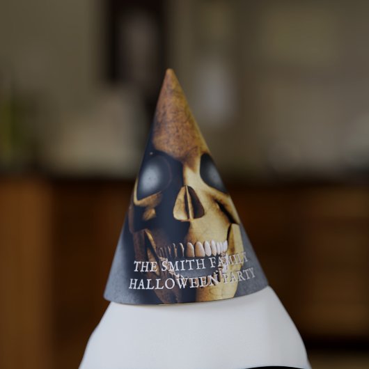 Halloween Skelet Schedel Spooky Familienaam Feesthoedjes