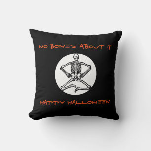 Halloween Skelet Sierkussen 16 x 16 inch