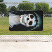 Halloween Skelet Spandoek (Insitu)