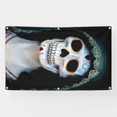 Halloween Skelet Spandoek (Horizontaal)