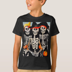 Halloween Skelet T-shirt