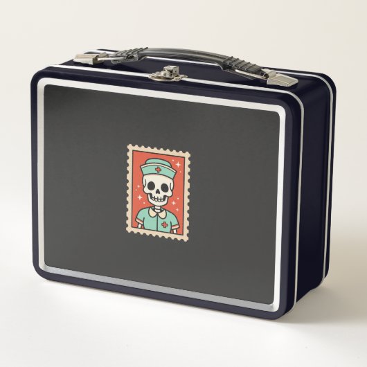 Halloween Skelet Verpleegster Stempel Ontwerp_1 (Voorkant)