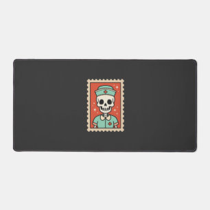 Halloween Skelet Verpleegster Stempel Ontwerp_1 Bureaumat