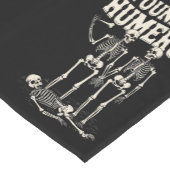 Halloween skelet vond ik humerus grappig kostuum korte tafelloper (Hoek)