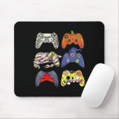 Halloween Skelet Zombie Heks Controller Mummy B Muismat (Met muis)