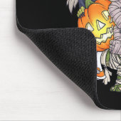 Halloween Skelet Zombie Rijden Mummy T Rex Grappig Muismat (Hoek)