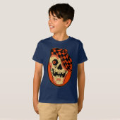 Halloween Skeletmasker T-shirt (Voorkant volledig)