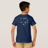 Halloween Skeletmasker T-shirt (Achterkant volledig)